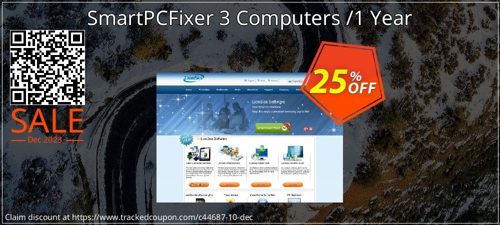 SmartPCFixer 3 Computers /1 Year coupon on Mother Day super sale