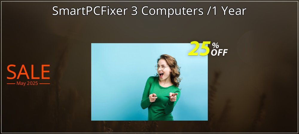 SmartPCFixer 3 Computers /1 Year coupon on National Walking Day offering sales