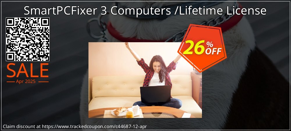 SmartPCFixer 3 Computers /Lifetime License coupon on April Fools' Day discounts