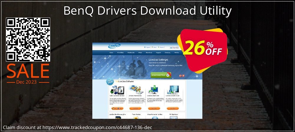 BenQ Drivers Download Utility coupon on World Party Day offering sales