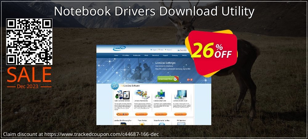 Get 25% OFF Notebook Drivers Download Utility offering sales