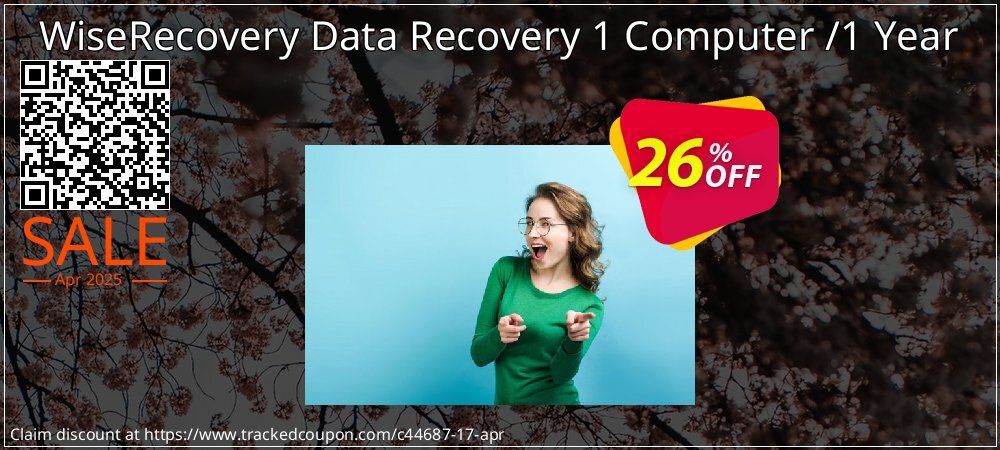 WiseRecovery Data Recovery 1 Computer /1 Year coupon on Working Day offering discount