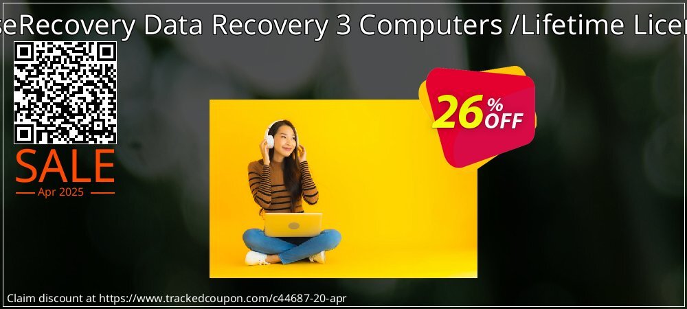 WiseRecovery Data Recovery 3 Computers /Lifetime License coupon on Mother Day discounts