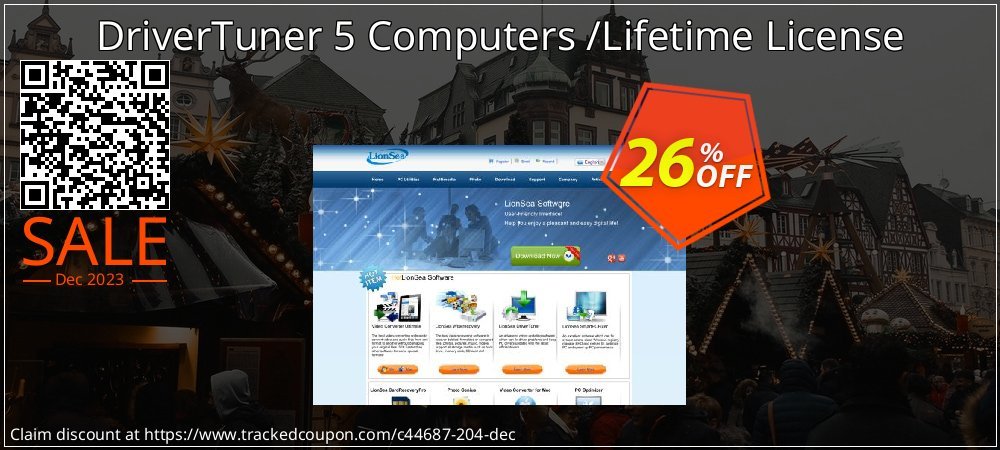 DriverTuner 5 Computers /Lifetime License coupon on April Fools' Day sales