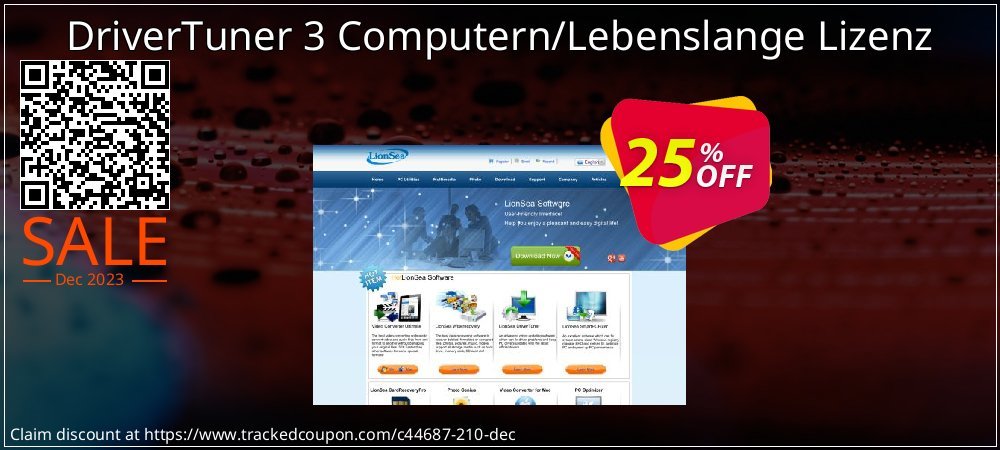 DriverTuner 3 Computern/Lebenslange Lizenz coupon on National Walking Day discounts