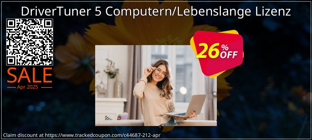 DriverTuner 5 Computern/Lebenslange Lizenz coupon on April Fools' Day sales