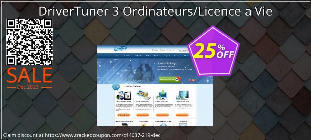 DriverTuner 3 Ordinateurs/Licence a Vie coupon on April Fools' Day super sale
