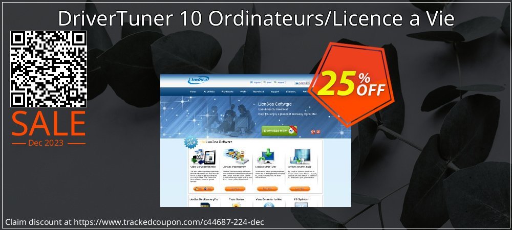 DriverTuner 10 Ordinateurs/Licence a Vie coupon on Boxing Day offer