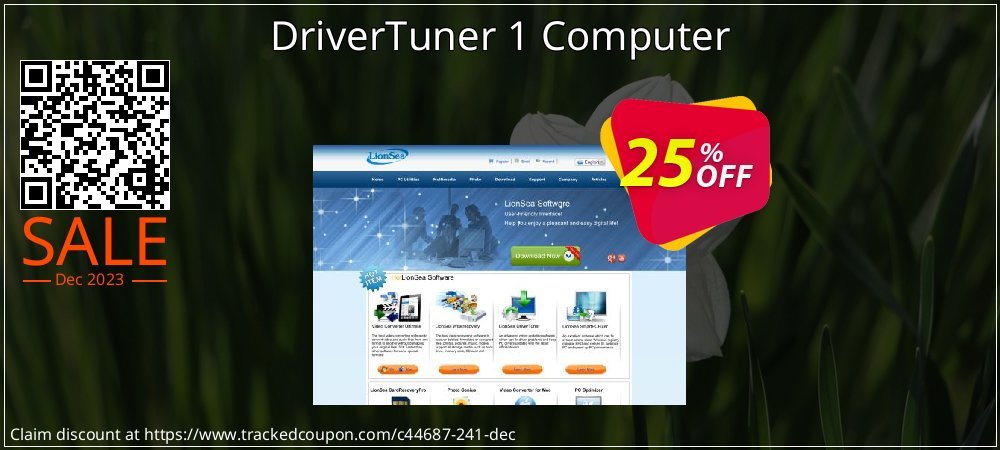 DriverTuner 1 Computer coupon on World Party Day offer