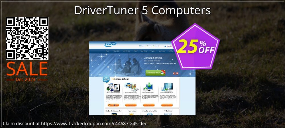 DriverTuner 5 Computers coupon on National Walking Day super sale