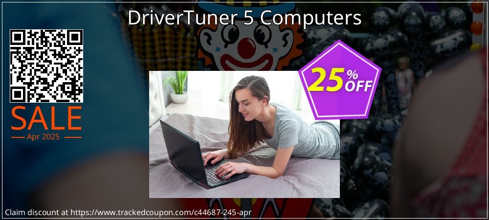 DriverTuner 5 Computers coupon on National Walking Day super sale