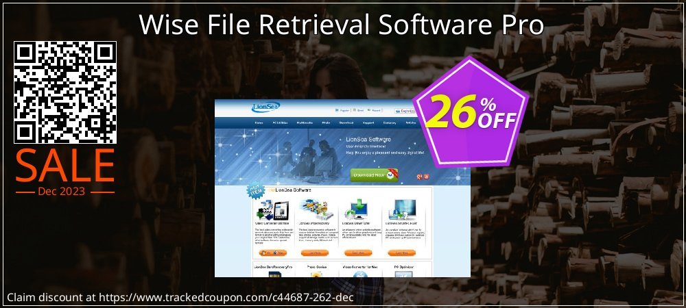 Wise File Retrieval Software Pro coupon on April Fools' Day offering sales