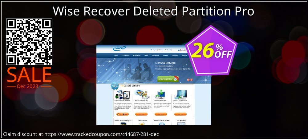 Wise Recover Deleted Partition Pro coupon on World Party Day super sale