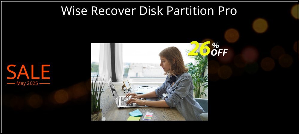 Wise Recover Disk Partition Pro coupon on National Pizza Party Day sales