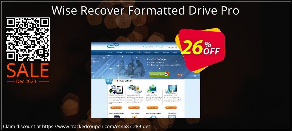 Wise Recover Formatted Drive Pro coupon on Tell a Lie Day offering sales