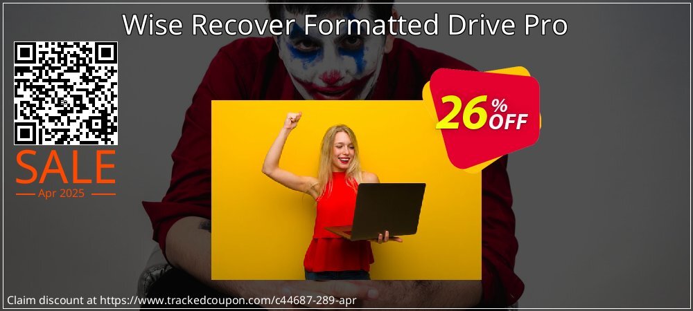 Wise Recover Formatted Drive Pro coupon on Tell a Lie Day offering sales