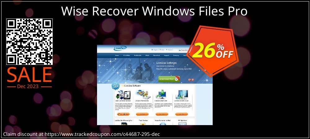 Wise Recover Windows Files Pro coupon on National Walking Day offer