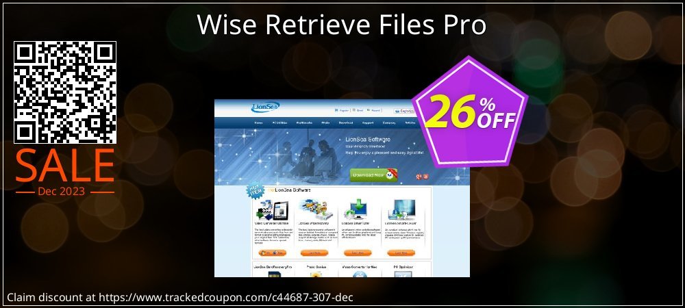 Wise Retrieve Files Pro coupon on Working Day super sale