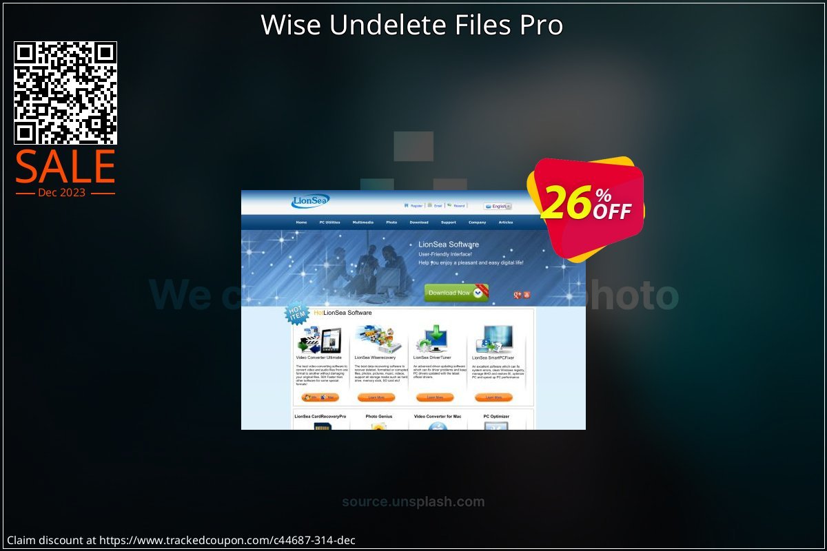 Wise Undelete Files Pro coupon on World Password Day offering discount