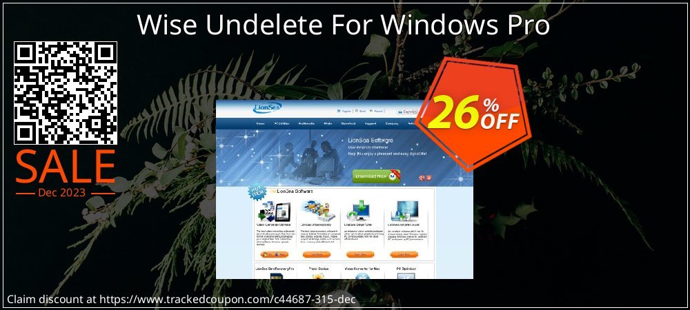 Wise Undelete For Windows Pro coupon on National Walking Day offering discount