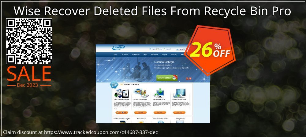 Wise Recover Deleted Files From Recycle Bin Pro coupon on April Fools' Day promotions