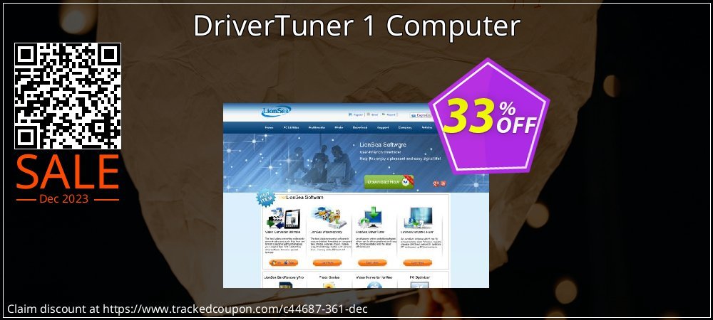 DriverTuner 1 Computer coupon on World Party Day offering sales