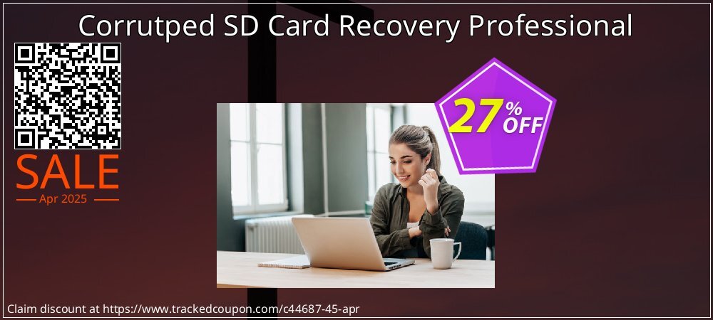 Corrutped SD Card Recovery Professional coupon on National Walking Day offering discount