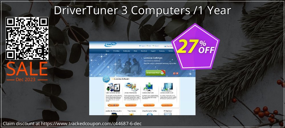 DriverTuner 3 Computers /1 Year coupon on World Party Day deals