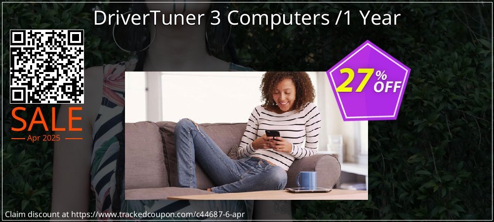 DriverTuner 3 Computers /1 Year coupon on National Loyalty Day offer