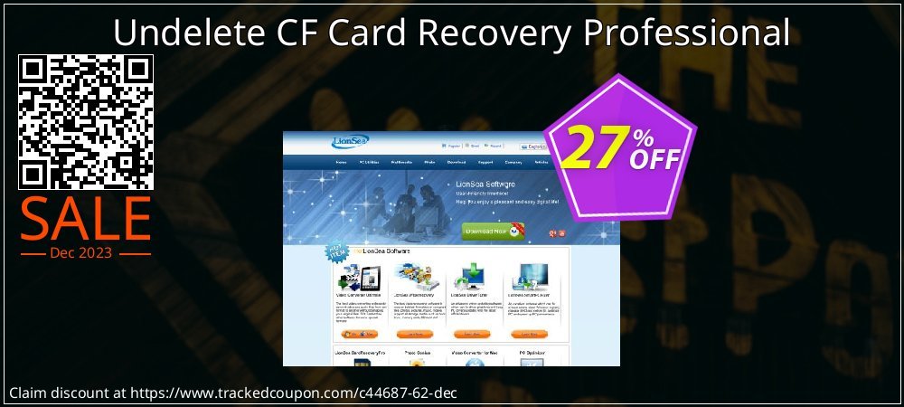 Undelete CF Card Recovery Professional coupon on April Fools' Day discount