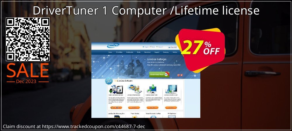 DriverTuner 1 Computer /Lifetime license coupon on Working Day discount