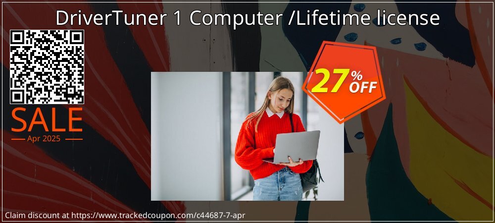 DriverTuner 1 Computer /Lifetime license coupon on Working Day discount