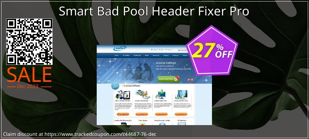 Smart Bad Pool Header Fixer Pro coupon on World Party Day promotions