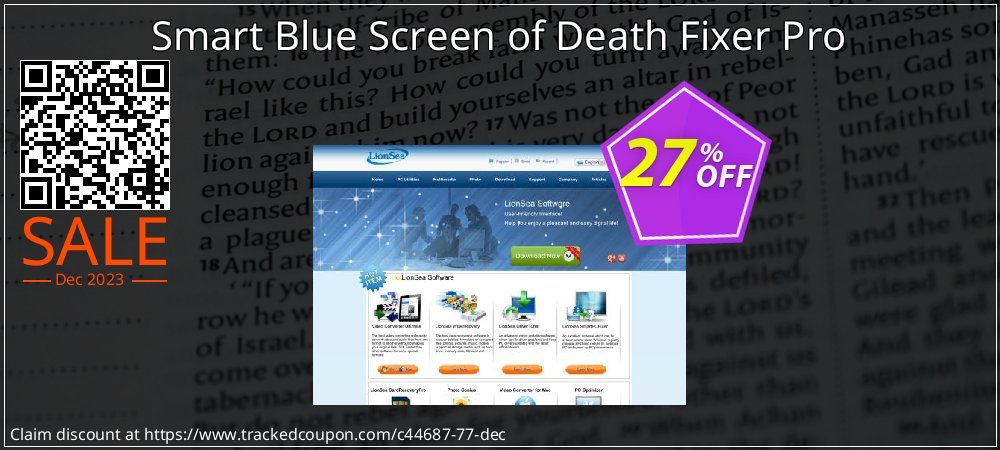Get 25% OFF Smart Blue Screen of Death Fixer Pro offering discount