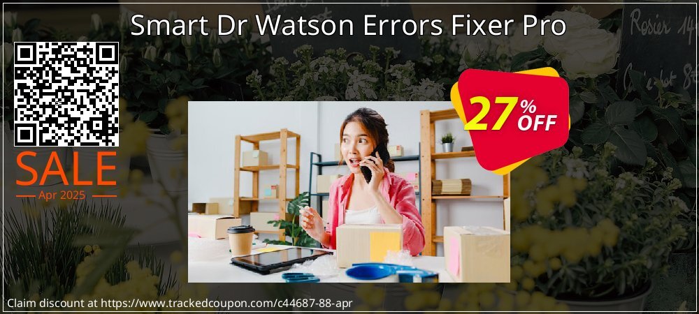 Smart Dr Watson Errors Fixer Pro coupon on National Pizza Party Day discount