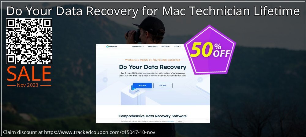 Claim 30% OFF Do Your Data Recovery for Mac Technician Lifetime Coupon discount March, 2020