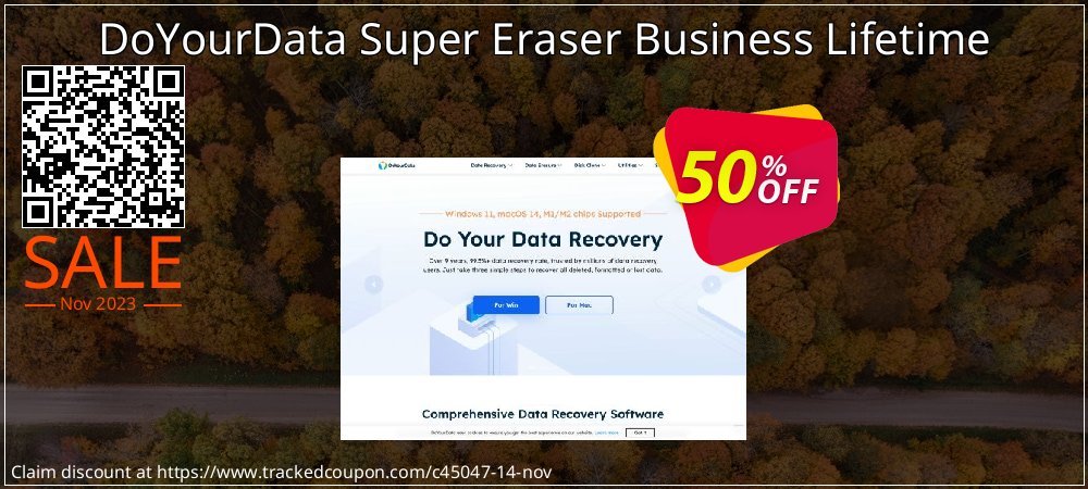 DoYourData Super Eraser Business Lifetime coupon on Tell a Lie Day sales