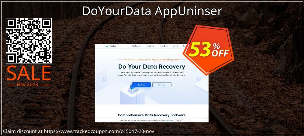 Get 50% OFF DoYourData AppUninser offering sales