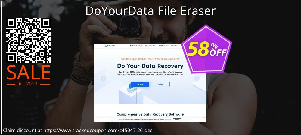 DoYourData File Eraser coupon on World Party Day discount
