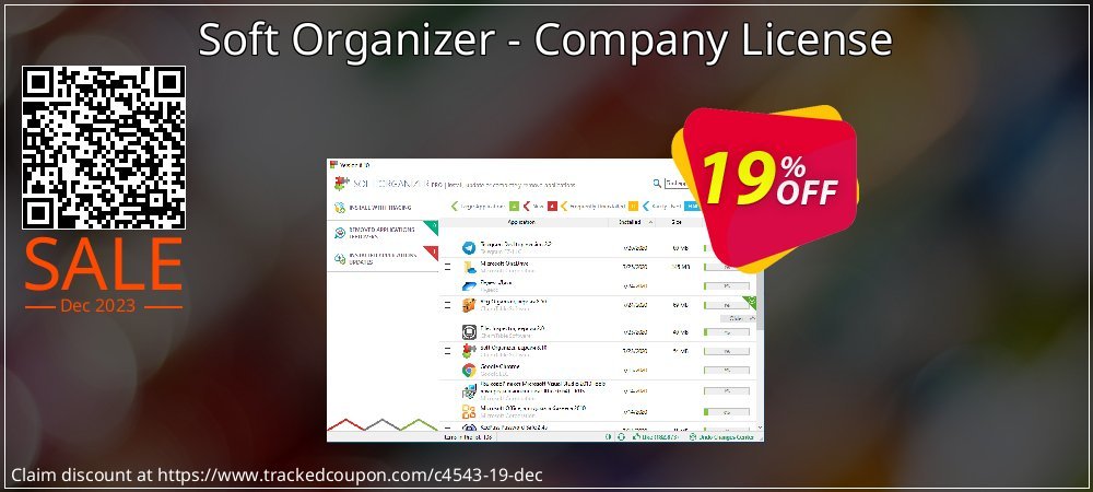 Soft Organizer - Company License coupon on Tell a Lie Day deals