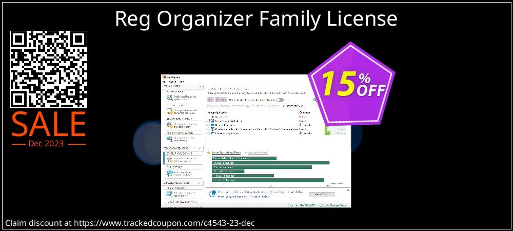 Get 15% OFF Reg Organizer Family License deals