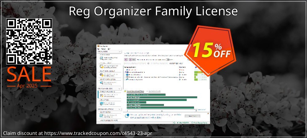 Reg Organizer Family License coupon on Easter Day offering sales