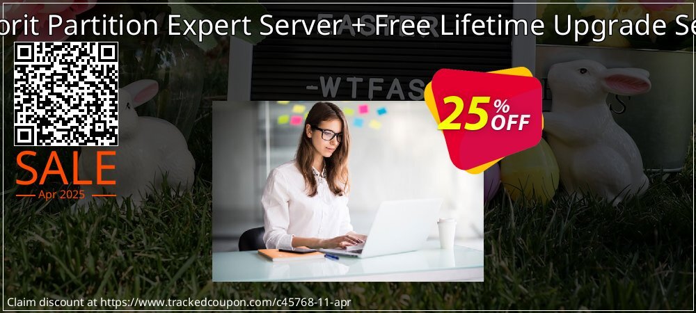 Macrorit Partition Expert Server + Free Lifetime Upgrade Service coupon on National Loyalty Day promotions