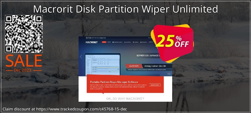 Macrorit Disk Partition Wiper Unlimited coupon on National Walking Day offer