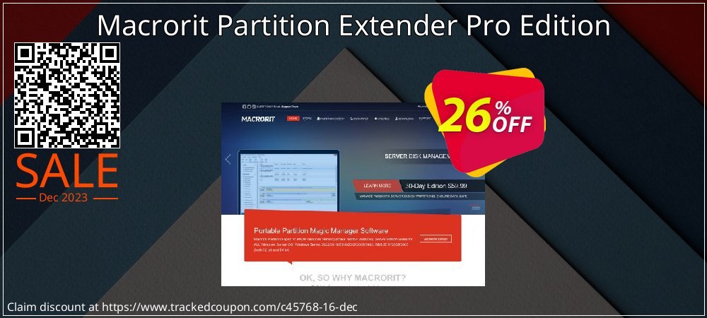 Macrorit Partition Extender Pro Edition coupon on World Party Day discount