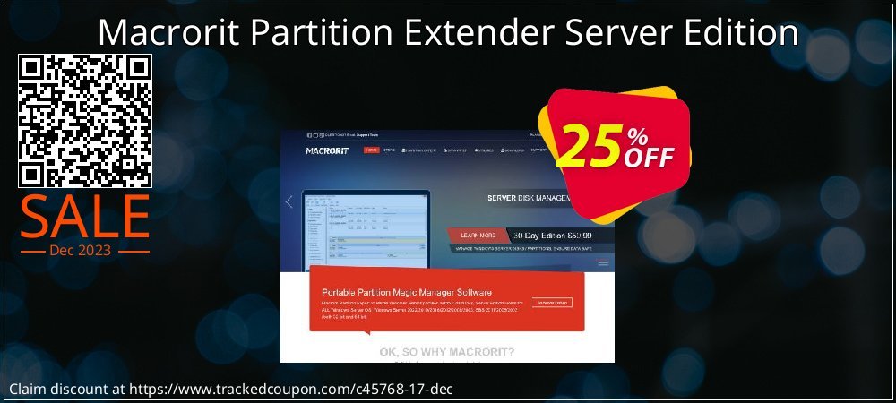 Macrorit Partition Extender Server Edition coupon on April Fools' Day offering discount