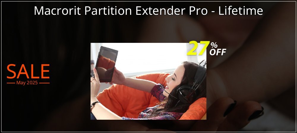 Macrorit Partition Extender Pro - Lifetime coupon on Tell a Lie Day super sale