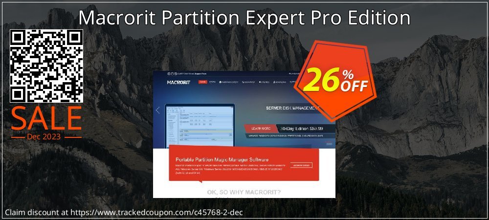 Macrorit Partition Expert Pro Edition coupon on Working Day promotions