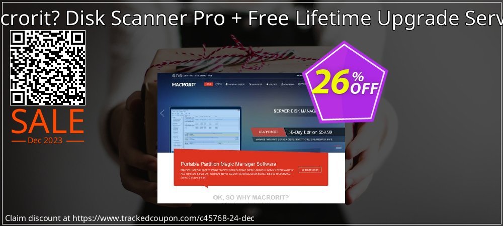 Macrorit? Disk Scanner Pro + Free Lifetime Upgrade Service coupon on Tell a Lie Day offer