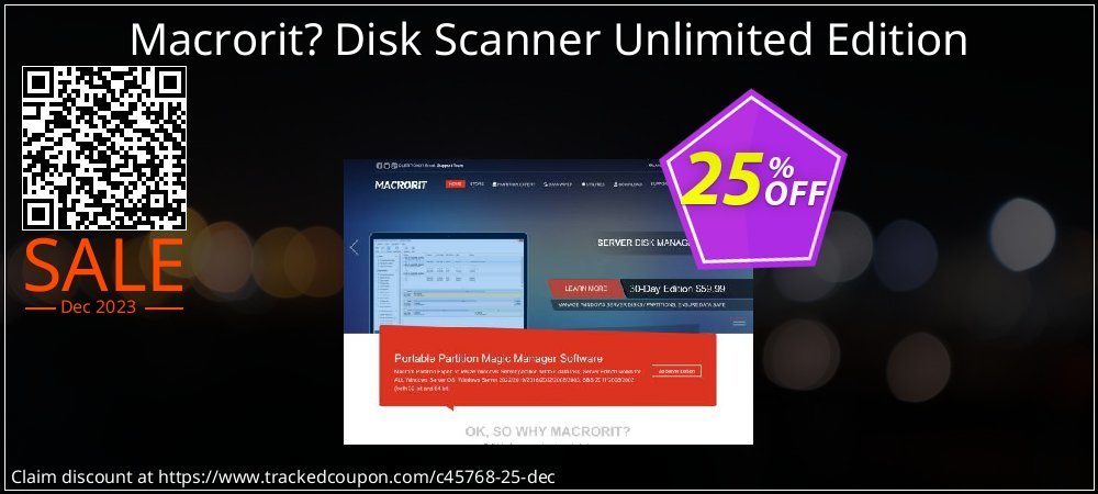 Macrorit? Disk Scanner Unlimited Edition coupon on National Walking Day discount